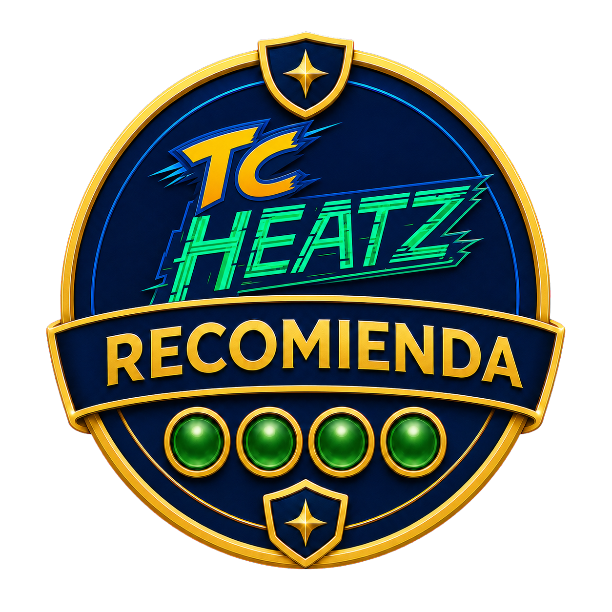 Sello TCHeatz Recomienda, calificación 4 de 5